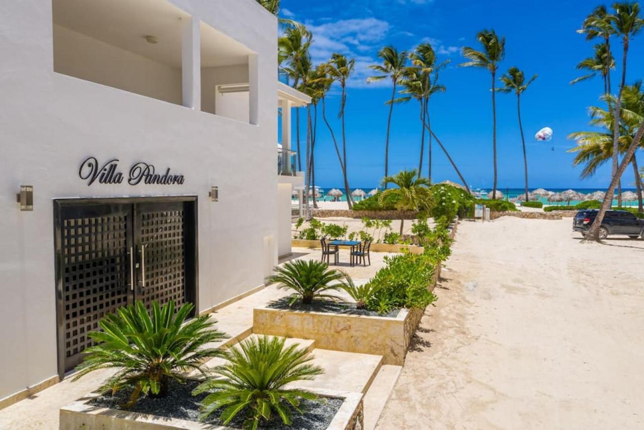 Villa Pandora Beach Front Villa With Chef Game Room Pool Punta Cana Exterior foto